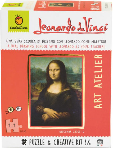 legpuzzel Art Atelier Leonardo da Vinci 252 stukjes