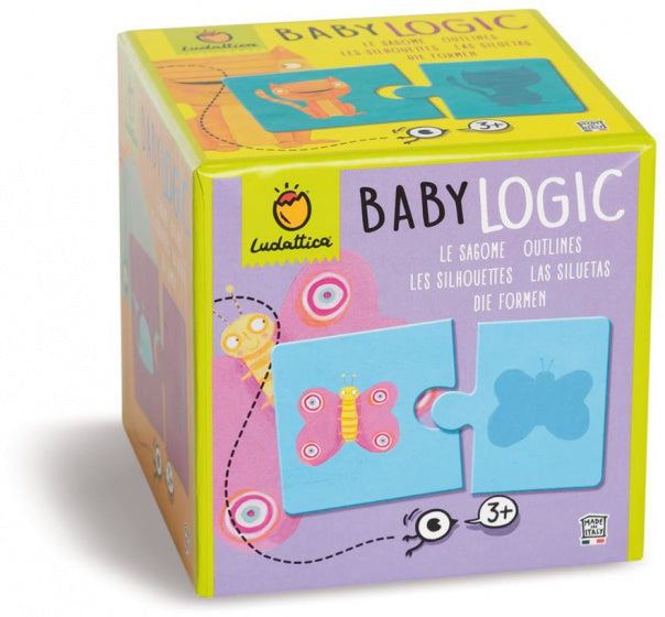 legpuzzel Baby Logic Outlines karton 20 stukjes
