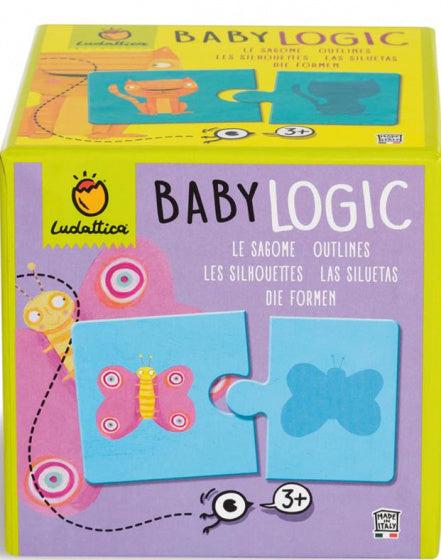 legpuzzel Baby Logic Outlines karton 20 stukjes