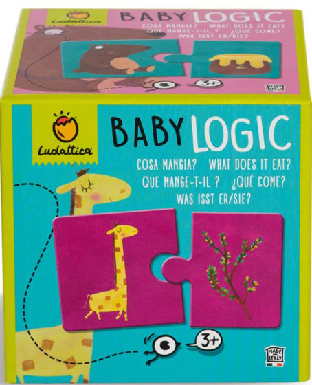 legpuzzel Baby Logic What does it eat karton