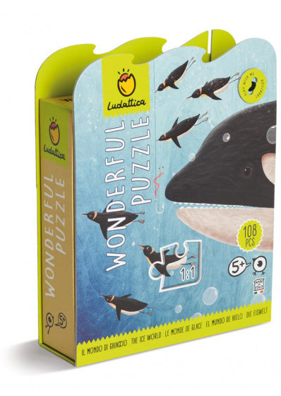 legpuzzel Wonderful Leven op het ijs 108 stukjes