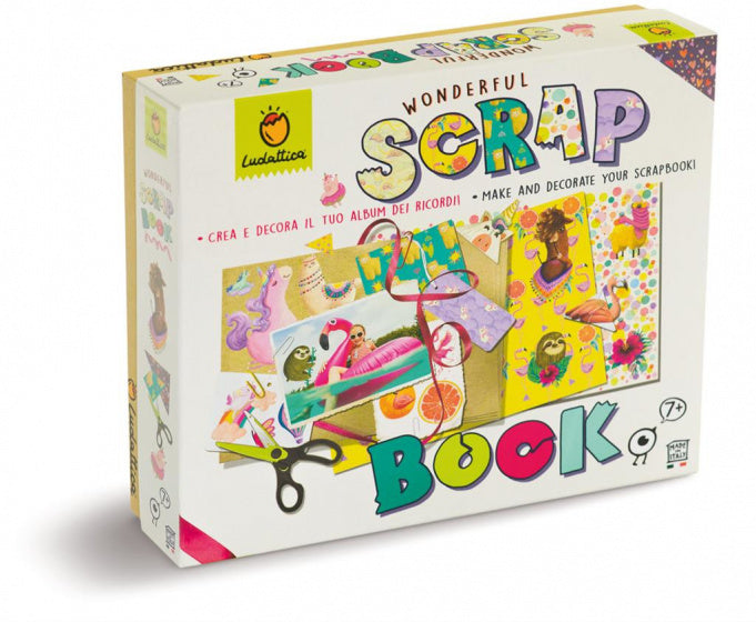 plakboek Scrapbook 34 x 27,5 x 8 cm 12 pagina's