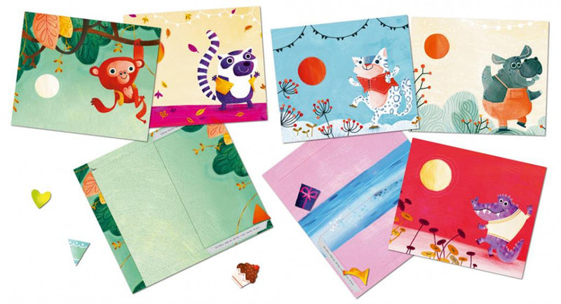 stickers Creative - Happy Animals junior 200 stuks