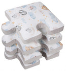 kussenpuzzel junior 145 x 145 cm katoen wit 9-delig