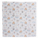 speelmat anti-slip junior 150 x 130 cm katoen wit/blauw