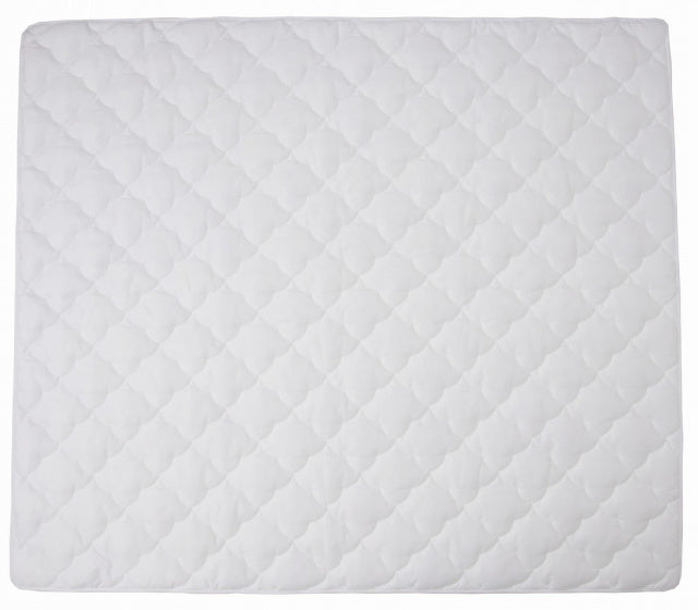 speelmat anti-slip junior 150 x 130 cm katoen wit/roze