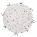 speelmat junior 100 cm polykatoen lichtgrijs