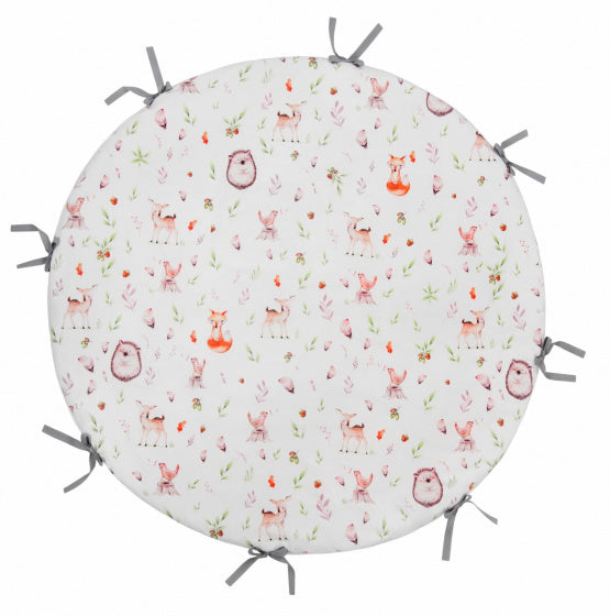 speelmat junior 100 cm polykatoen lichtgrijs