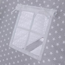 tipi-tent junior 140 cm katoen grijs/wit 6-delig