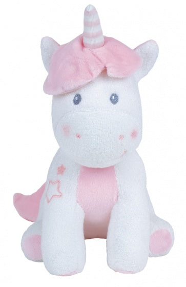 knuffel Glow In The Dark - Eenhoorn 24 cm wit/roze