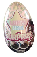 knuffel 12,6 cm pluche blauw 2-delig