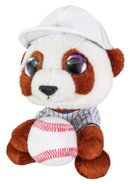 knuffel hond baseball Babe junior 15 cm pluche bruin