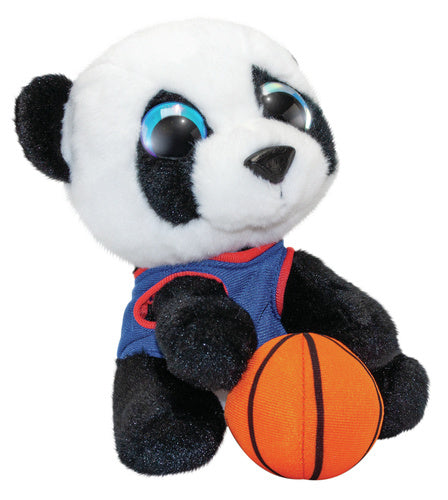 knuffel panda basketbal Lauri junior 15 cm pluche