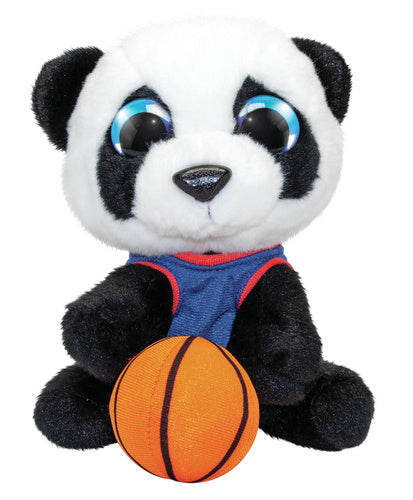 knuffel panda basketbal Lauri junior 15 cm pluche