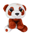 panda junior 15 cm pluche bruin/wit
