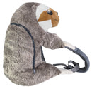 rugzak luiaard Sanna 18 x 37 cm polyester bruin