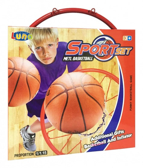 basketbalring Sportset 32,5 cm oranje