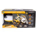 bouwvliegtuig junior 50,2 x 15 x 24 cm wit/geel