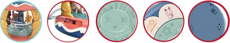 carrousel Music Drum junior 19,5 x 19,5 cm