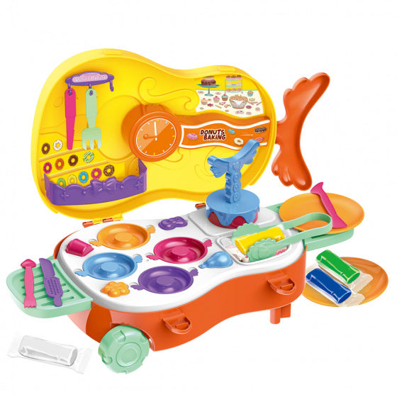 donut-bakset trolley junior oranje 29-delig