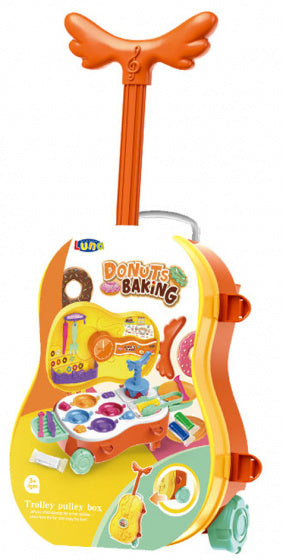 donut-bakset trolley junior oranje 29-delig
