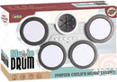 elektronische drum Music junior 39 x 24 x 7,5 cm wit/grijs