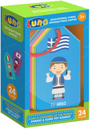 educatieve kaarten Flags And Countries Of The World