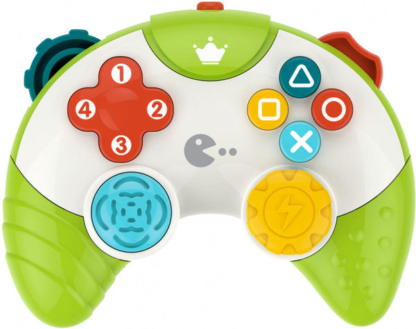 elektronische gamecontroller junior groen/wit
