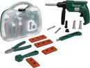 gereedschapskoffer Powertool junior 32,5 cm groen 15-delig