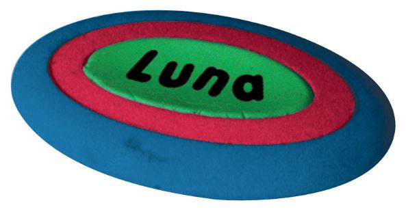 gum Ovaal junior rubber blauw