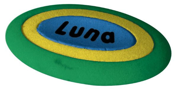 gum Ovaal junior rubber groen