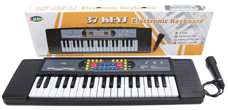 keyboard Electronic junior zwart/wit 2-delig