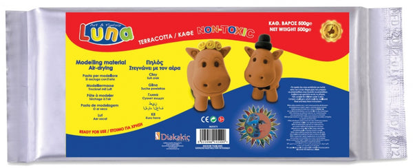 klei junior 500 gram terracotta