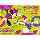 kleurplaat en puzzel Minnie Mouse 49 cm karton 100 stuks