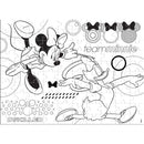 kleurplaat en puzzel Minnie Mouse 49 cm karton 100 stuks