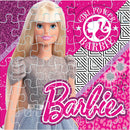 kleurpuzzel 2-in-1 Barbie meisjes 42 cm 2-delig
