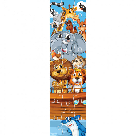 legpuzzel Dieren junior karton 24 stukjes