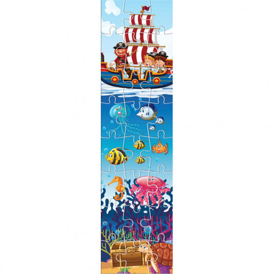 legpuzzel Piraten junior 24 stukjes