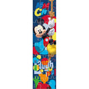 kleurpuzzeltoren Mickey Mouse junior 13 cm geel 24 stuks