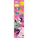 kleurpuzzeltoren Minnie Mouse junior 13 cm roze 24 stuks