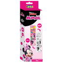 kleurpuzzeltoren Minnie Mouse junior 13 cm roze 24 stuks