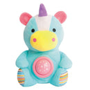 knuffeleenhoorn pluche blauw