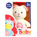 knuffelkonijn pluche wit