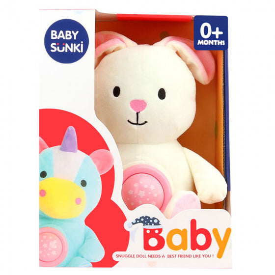 knuffelkonijn pluche wit