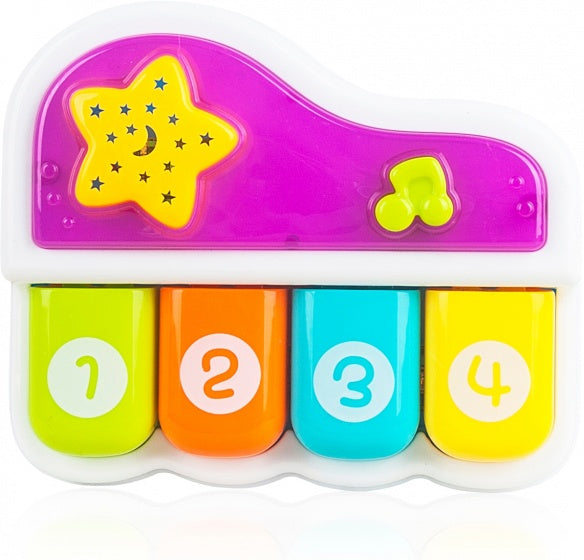 minipiano junior 15 cm multicolor