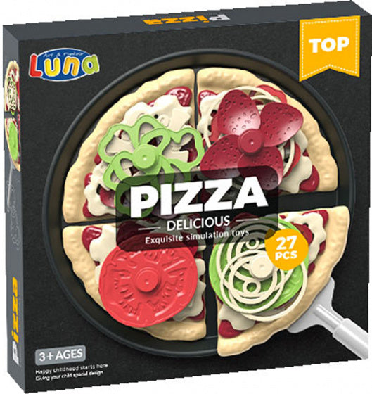 speelgoedeten pizza junior 26-delig