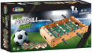 mini-voetbaltafel junior 50 cm naturel/groen