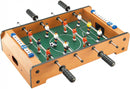 mini-voetbaltafel junior 50 cm naturel/groen