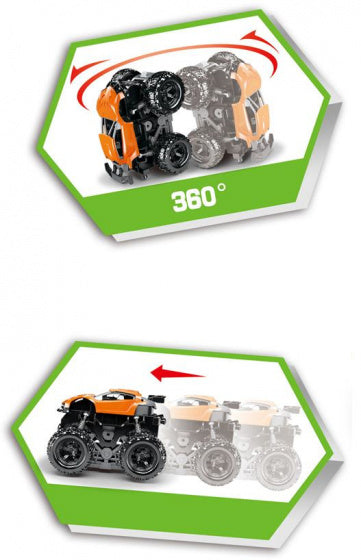 monstertruck Climbing junior 11 x 10 cm frictie geel