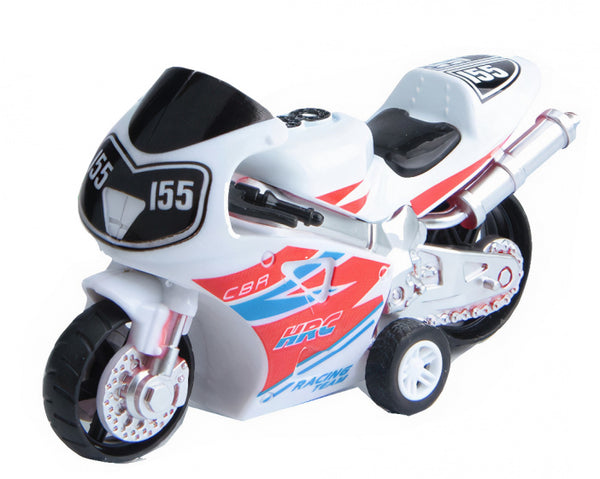 motor Modern City junior 12 cm staal wit
